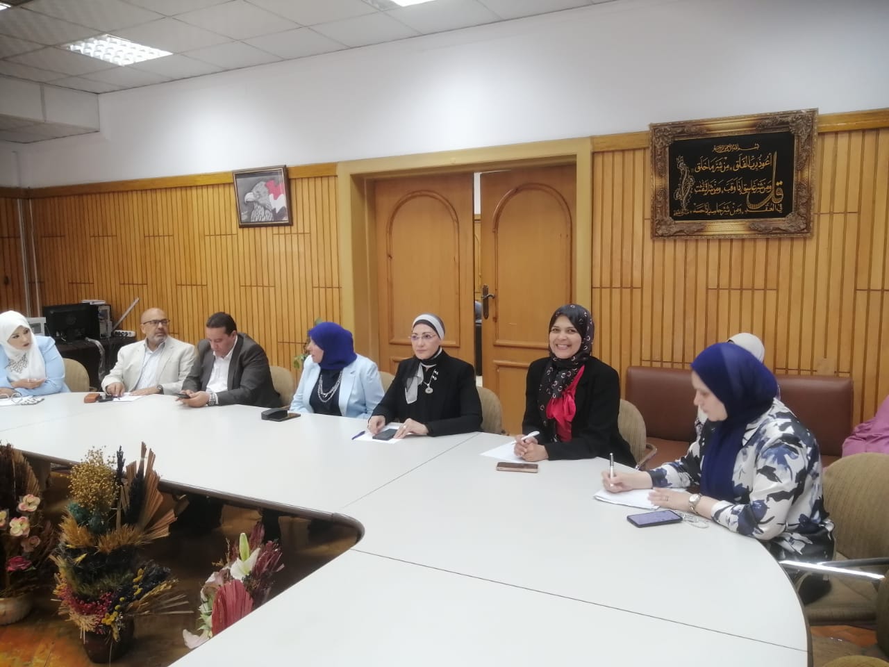 تكملة زيارة محاكاه كلية طب الأسنان لقاء مع القادة 6/10/2025